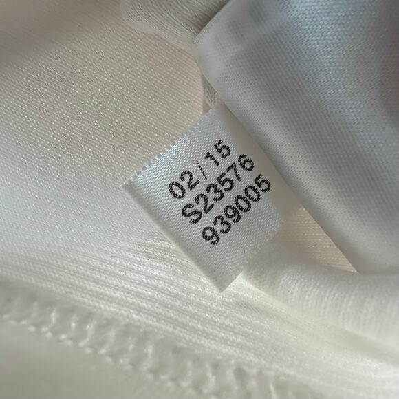 Adidas Originals Rita Ora Dragon Crop Top M‎ Red White Mesh Embroidered Logo - Picture 8 of 8